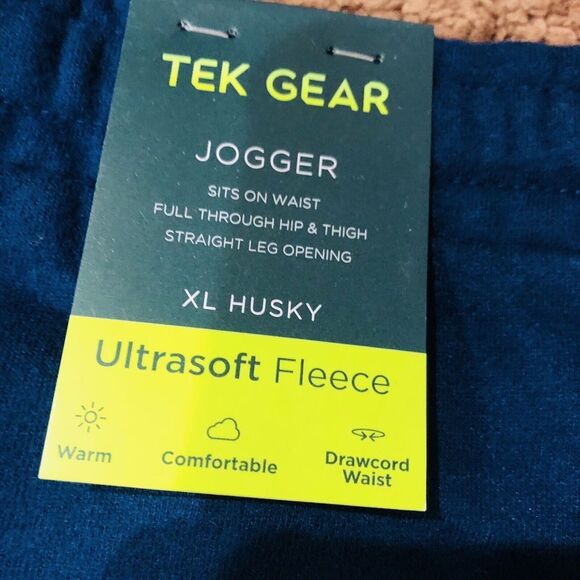 Kids 7-20 Tek Gear Ultrasoft Fleeve Colorblock Joggers  Regular & Husky‎ Size XL - Picture 10 of 11